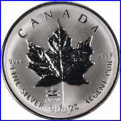 2014 Canada $5 Maple Leaf ANA Privy Mark Silver. 999 BU OGP