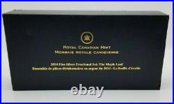 2014 Canada Fine Silver Fractional Set The Maple Leaf RCM 127913