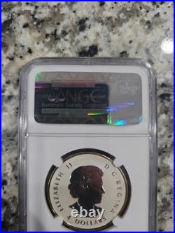 2014 Canadian Maple Leaf $4 Gilt Reverse Proof NGC PF69 Early Releases Rare