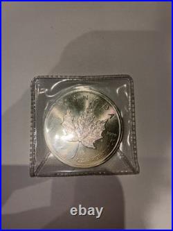 2014 Canadian Maple Leaf Silver. 9999