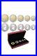 2014 Canadian Silver Maple Leaf Fractional Coin Set/Gold Gilded, OGP & COA. Rare