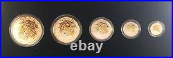 2014 Royal Canadian Mint Silver Maple Leaf Set withCOA