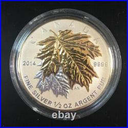 2014 Royal Canadian Mint Silver Maple Leaf Set withCOA