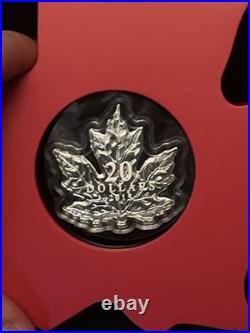 2015 $20 Fine Silver Canadian Maple Leaf 31.5g Silver Coin
