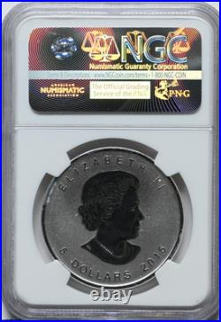2015 $5 Maple Leaf Goat Privy Rev. PF 69 NGC Graded 999 Pure Silver Coin 1 oz
