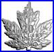 2015 Canada 1 oz Silver $20 Proof Maple Leaf Shaped Coin Original RCM Box & Cert