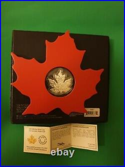 2015 Canada 1oz Silver Maple Leaf Shaped $20 Coin. Uk ONLY