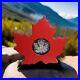 2015 Canada $20 Maple Leaf Shape Coin 1 Oz. 999 Silver Proof Coin