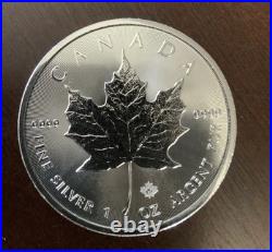 2015 Canada $5.9999 fine 1 Oz Silver Maple Leaf Privy Coin