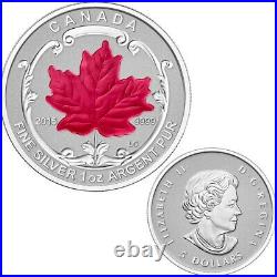 2015 Canada Fine Silver Maple Leaf Fractional Set
