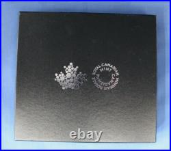 2015 Canada Silver Proof Maple Leaf Shape $20 coin in Case with COA