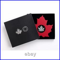2015 Canadian $20 The Canadian Maple Leaf Fine Pure Silver Coin 1 oz. & Box