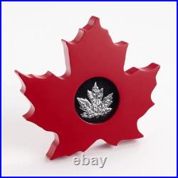 2015 Canadian $20 The Canadian Maple Leaf Fine Pure Silver Coin 1 oz. & Box