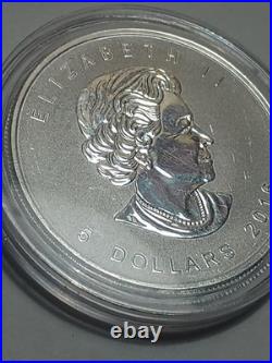 2016 1 Ounce $5.9999 Fine Silver Canadian Maple Leaf Monkey Prevy Proof