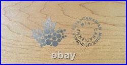 2016 4 Coin. 9999 Silver Maple Leaf Fractional Set Wolf Coa & Ogp