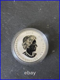 2016 Canada $5 1oz ANA Poppy Privy Mark Silver Maple Leaf Bullion coin 2016 Canada $5 1oz ANA Poppy Privy Mark Silver Maple Leaf Bullion coin