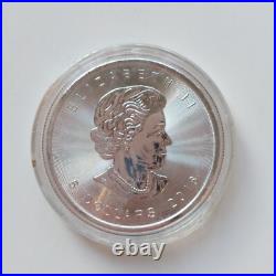 2016 Canada Elizabeth II 5 Dollars Silver Maple Leaf 1 Oz 999 Silver Coin