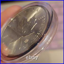 2016 Canada Elizabeth II 5 Dollars Silver Maple Leaf 1 Oz 999 Silver Coin