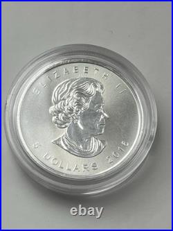 2016 Canadian Maple Leaf 1 oz. 9999 Fine Silver Bullion Coin