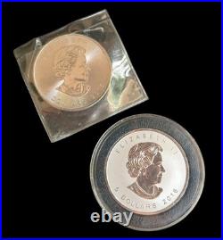 2016 Canadian Silver Maple Leaf coin, known for their high purity of. 9999 Silver