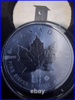 2016 Keystone KPM Privy Maple Leaf 1 oz Silver #091/200 with Box & Card 2016 Keystone KPM Privy Maple Leaf 1 oz Silver #091/200 with Box & Card