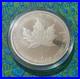 2017 Canada 2 oz Silver $10 Iconic Maple Leaf, With COA & Mint Box