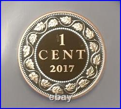 2017 Canada Gilt 1C Legacy Of The Penny 1908 Small Leaves Design NGC PF 70
