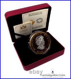 2017 Fine Silver $50 Whispering Maple Leaves Canada Coin Box COA 3oz