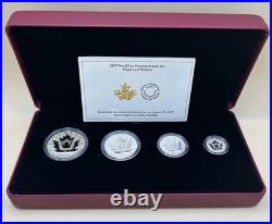 2017 Fine Silver Fractional Set The Maple Leaf Tribute