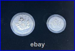 2017 Fine Silver Fractional Set The Maple Leaf Tribute