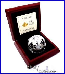 2017 Fine Silver Proof $50 Maple Leaf In Motion Coin Canada Box COA 5oz