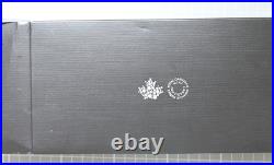 2017 Royal Canadian Royale Mint Silver 1.85 Troy Oz. Maple Leaf Box & COAs