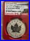 2018 1oz 9999 FINE SILVER MAPLE LEAF 30th ANNIV. 1st RELEASE NGC PF 70 REV PF