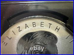 2018 1oz 9999 FINE SILVER MAPLE LEAF 30th ANNIV. 1st RELEASE NGC PF 70 REV PF