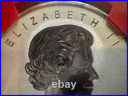 2018 1oz 9999 FINE SILVER MAPLE LEAF 30th ANNIV. 1st RELEASE NGC PF 70 REV PF