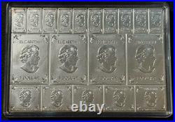 2018 2 Oz. 9999 Silver Canadian Maple Leaf MapleFlex Fractional Bar Breaker Bar