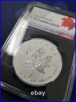 2018 $20 30th Anniversary Canada Silver Maple NGC Rev PF70 First Day of Issue