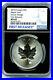2018 $5 Canada 1 Oz Silver Incuse Design Maple Leaf Ngc Ms69 First Release Retro