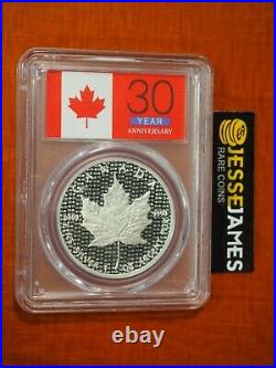 2018 $5 Modified Proof Silver Maple Leaf Pcgs Pr70 Dcam First Strike 30th Ann
