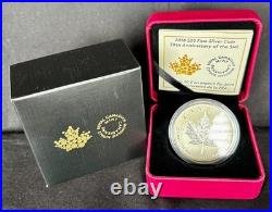 2018 Canada $20 Silver Maple Leaf 30th Anniversary 1oz Silver Rimmed 2018 Canada $20 Silver Maple Leaf 30th Anniversary 1oz Silver Rimmed