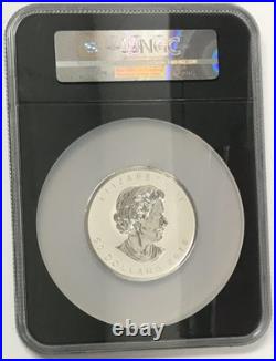 2018 Canada $50 3oz. 9999 Silver Maple Leaf 30th Anniv. NGC PF70 Reverse Proof