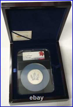 2018 Canada $50 3oz. 9999 Silver Maple Leaf 30th Anniv. NGC PF70 Reverse Proof
