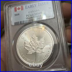 2018 Canada Maple Leaf 1oz Early Issue Silver Coin