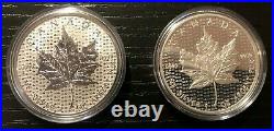 2018 Canada Silver Maple Leaf Proof/Reverse Proof Set