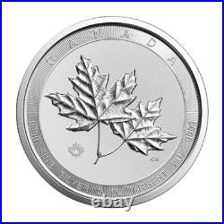 2018 Canada Twin Maple 2 oz 0.9999 Silver Coin in Capsule