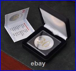 2018 Maple Leaf 30th Anniversary Canada 1oz Silver 24kt Gold Certified Mint. 300