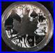 2018 Maple Leaf Spade Skull Card Suit Series 1 oz Pure Silver & Ruthenium Coin