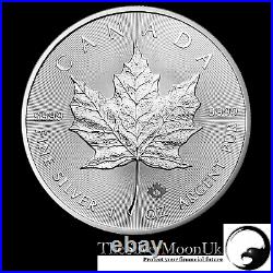 2019 1oz Canadian Silver Maple Leaf 1 ounce Silver Bullion Coin unc in CAPSULE