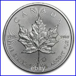 2019 1oz Canadian Silver Maple Leaf. Investment Bullion Coin. UK Insured Mailing