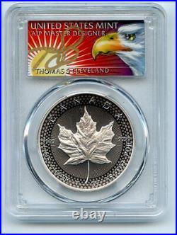 2019 $5 Silver Maple Leaf Modified Pride of 2 Nations PCGS PR70 Cleveland Eagle